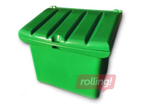 Salt-sand container 120L, green