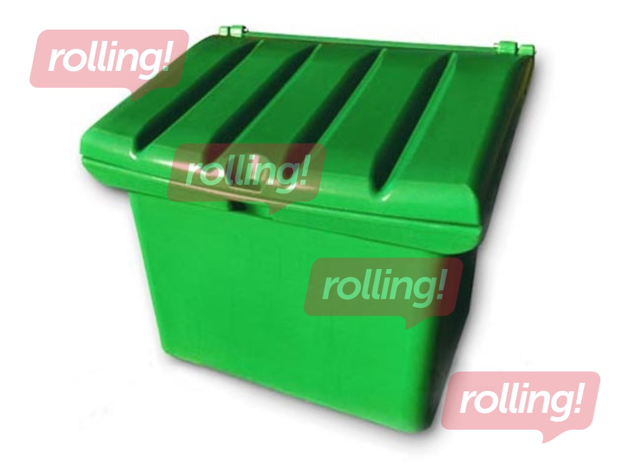 Salt-sand container 120L, green
