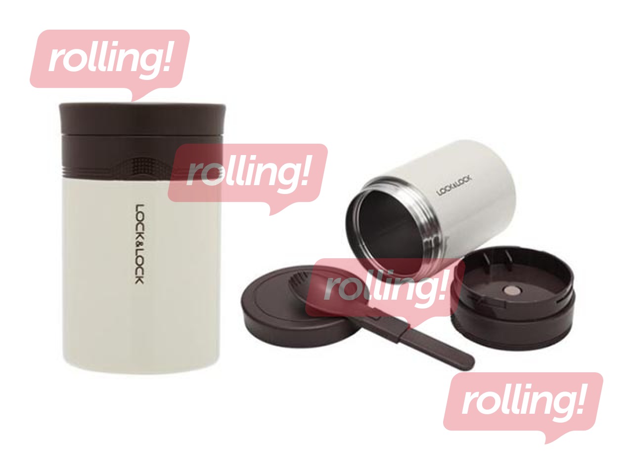 Toidutermos Lock&Lock, valge, 0,5 l