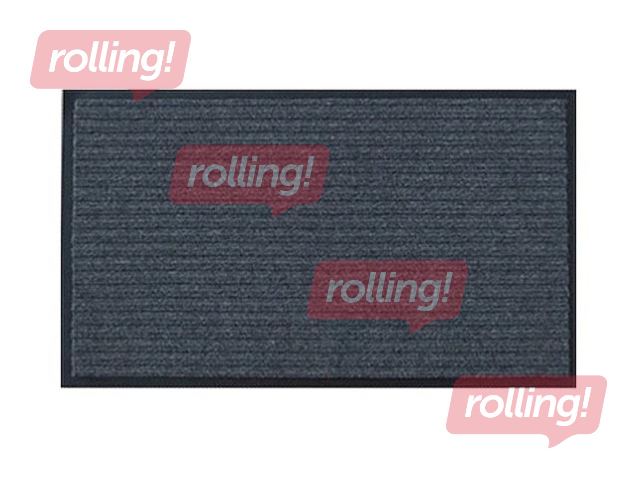 Entrance carpet Okko Sphinx 90x60 cm, gray