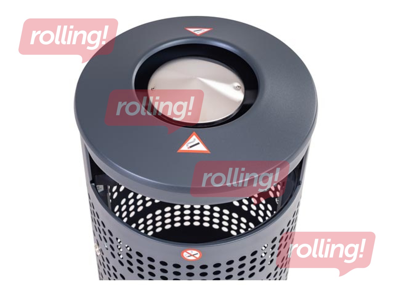 Atkritumu tvertne ar pelnu trauku, 70l