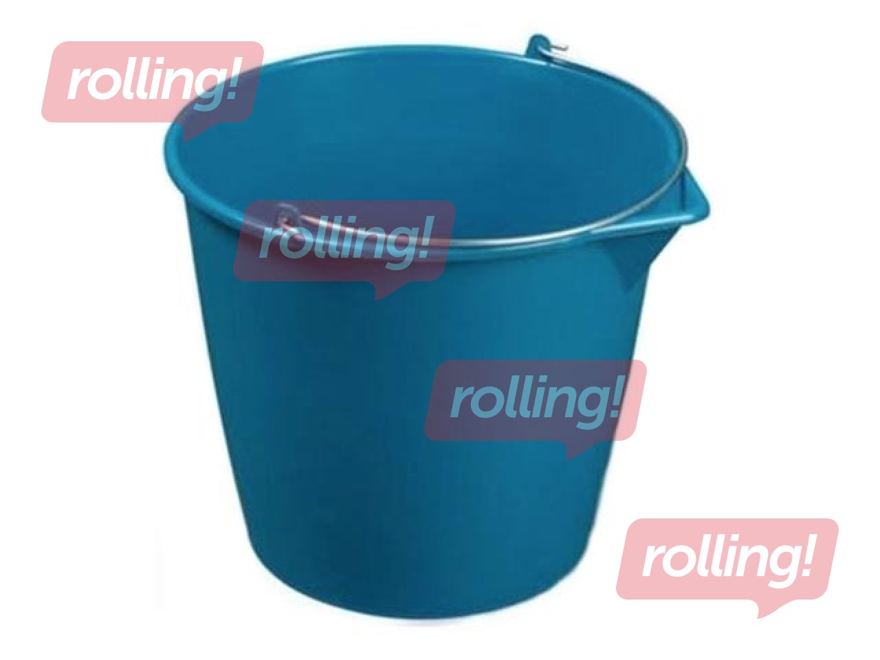 Metallist käepidemega ämber, 13 l