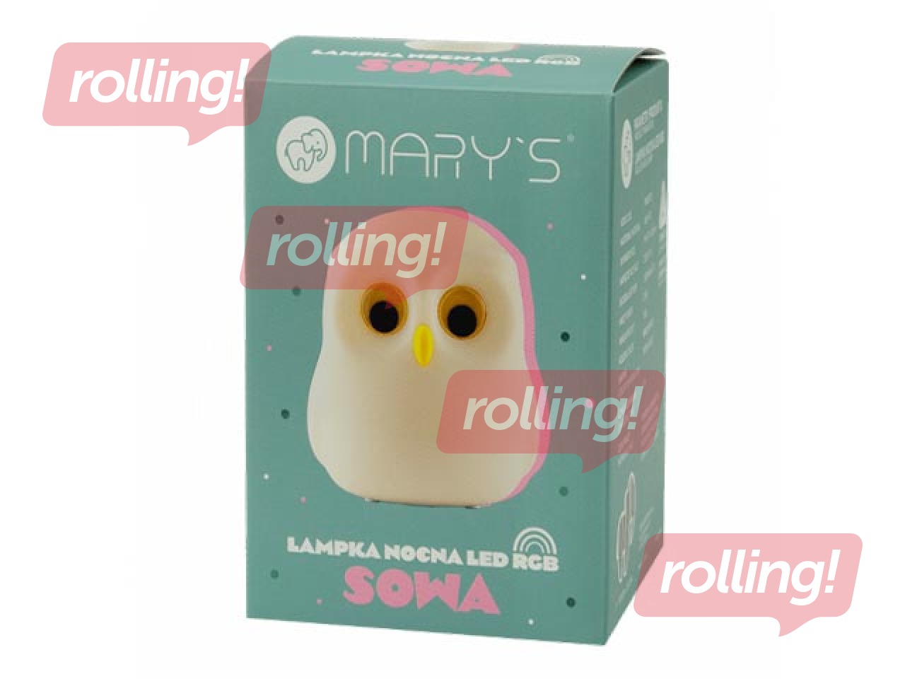 Nakts lampiņa Mary's, pūce, lādējama