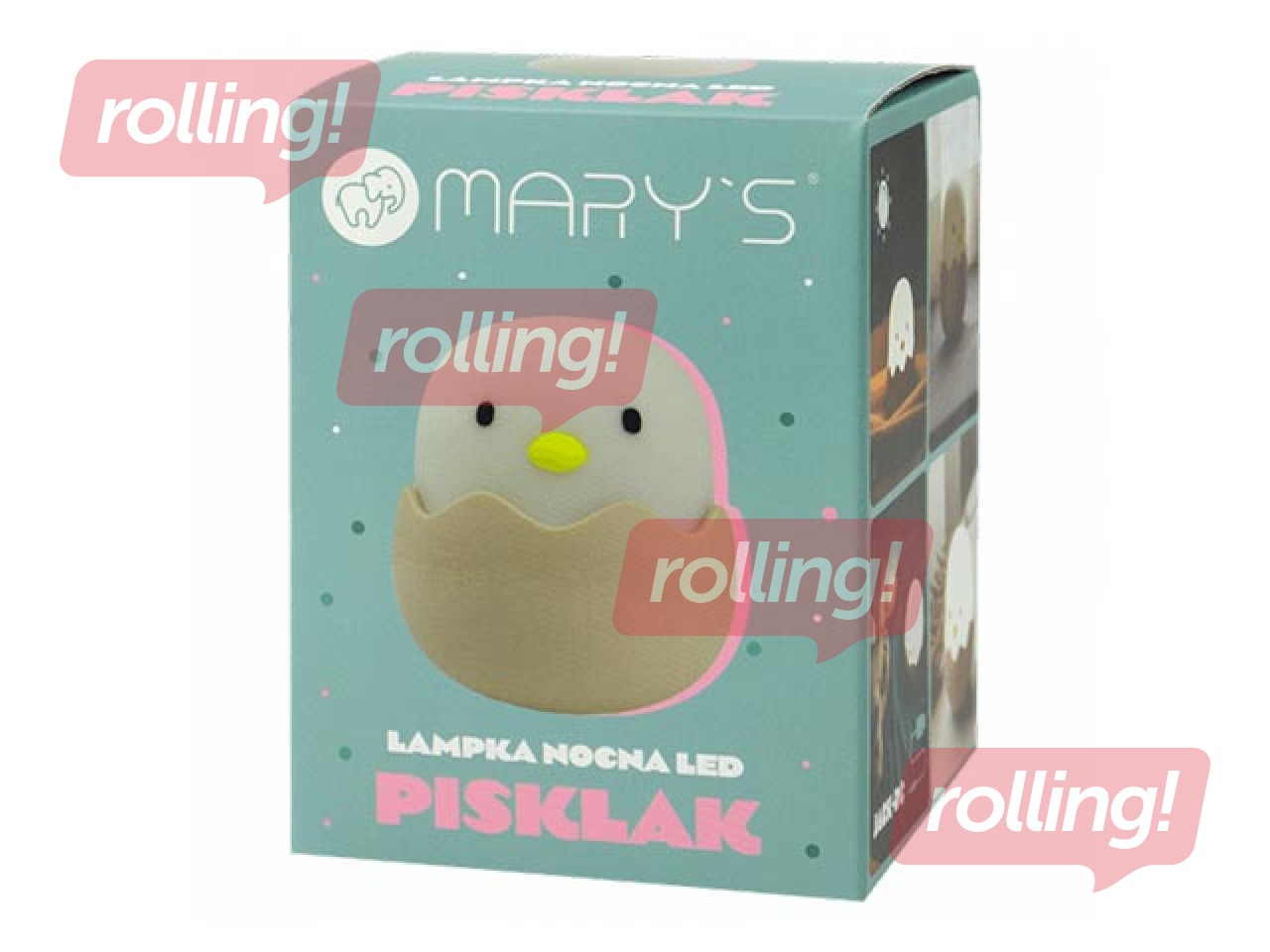 Öölamp Mary's, kanake, laetav