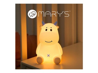 Nakts lampiņa Mary's, zilā govs, lādējama