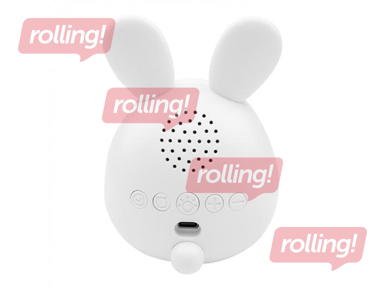 Äratuskell Mary's, jänes, valge, laetav