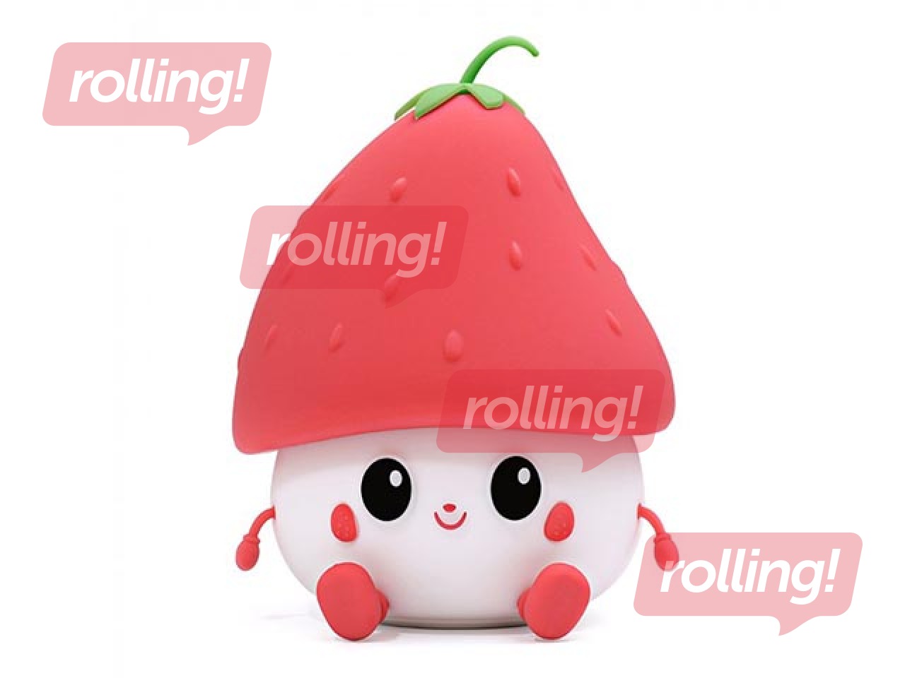 Night light Mary's, strawberry, rechargeable