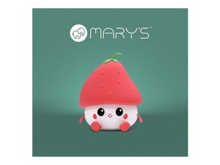 Ночная лампа Mary's, клубника, перезаряжаемая