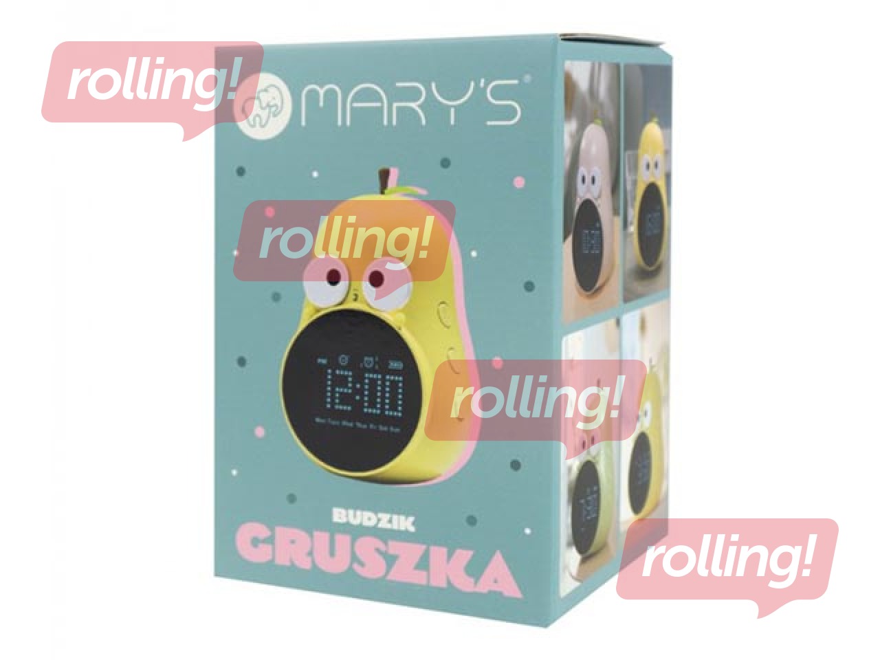 Äratuskell Mary's, kollane pirn, laetav