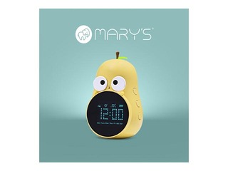 Будильник Mary's, жёлтая груша, перезаряжаемый