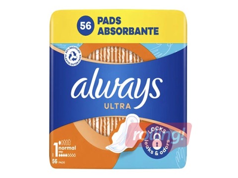 Гигиенические прокладки Always Ultra Normal Plus, 56 шт.