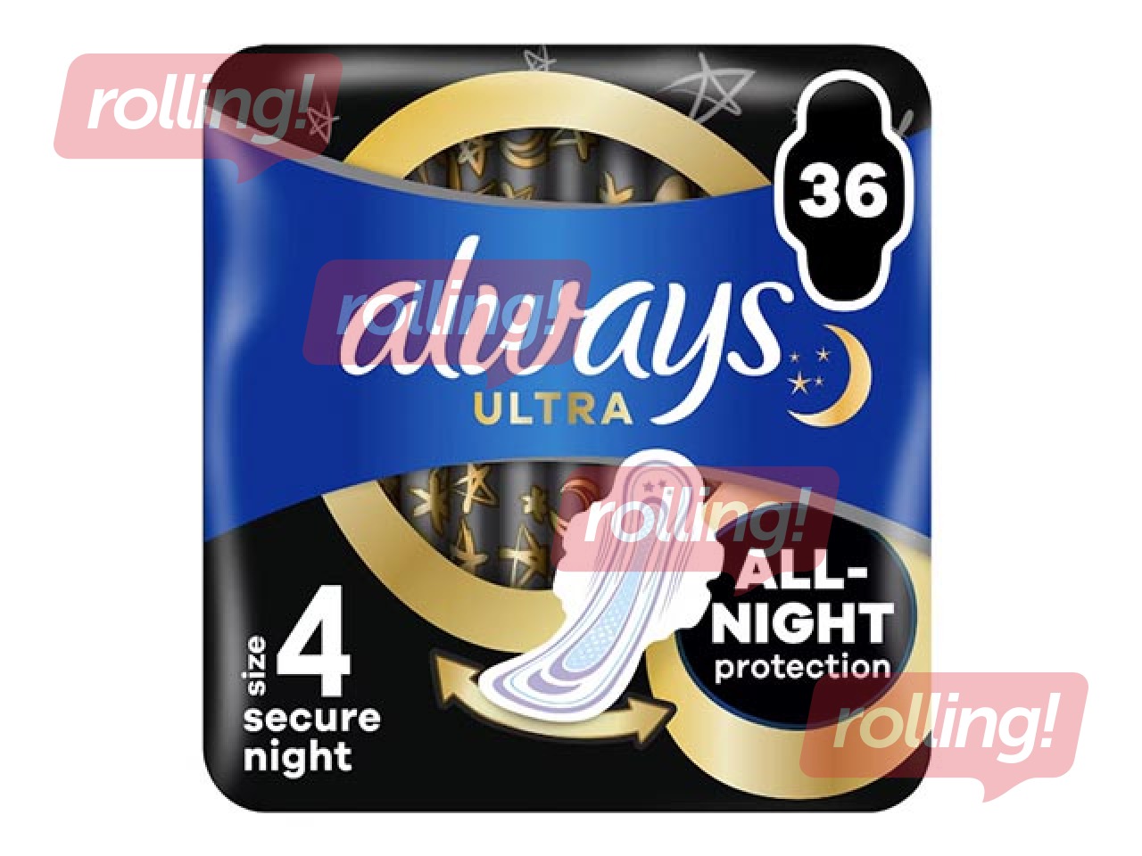 Гигиенические прокладки Always Ultra Secure Night, 36 шт.