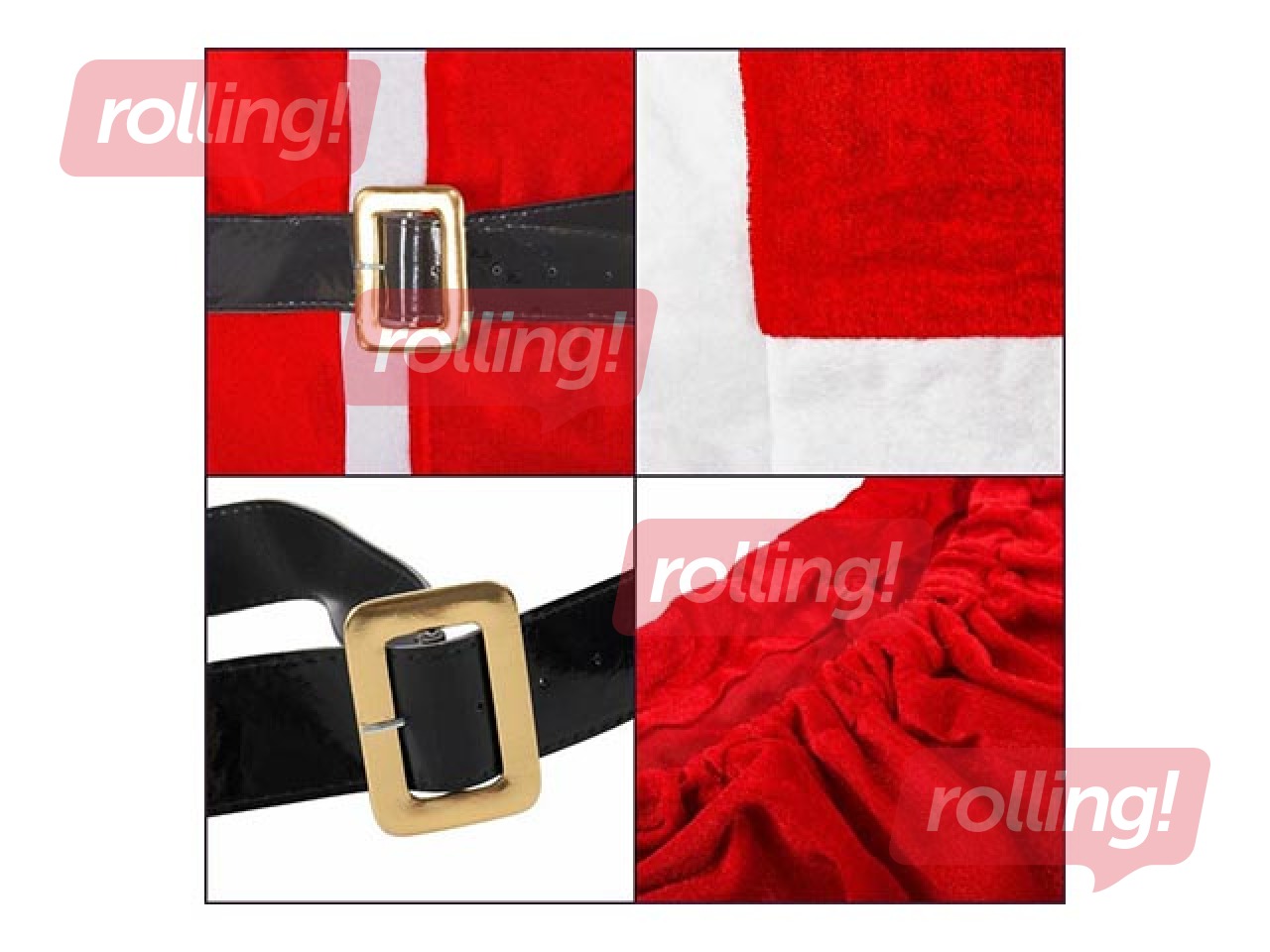 Костюм Святого Николая Springos, 5 элементов