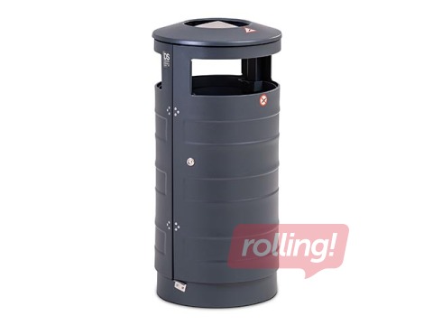 Prügikast tuhatoosiga, hall, 70l