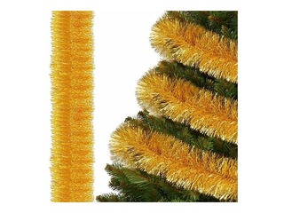 Jõuluvana latern Springos, kuldne, ø10cm, 6m