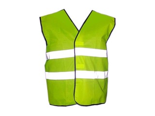 Reflective vest, adult, yellow, 2XL