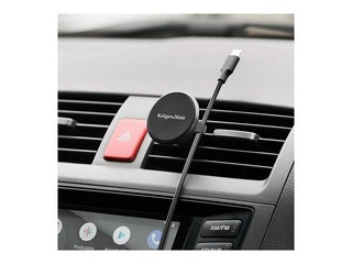 Держатель для телефона Kruger&Matz, магнитный, крепится на вентиляционную решётку