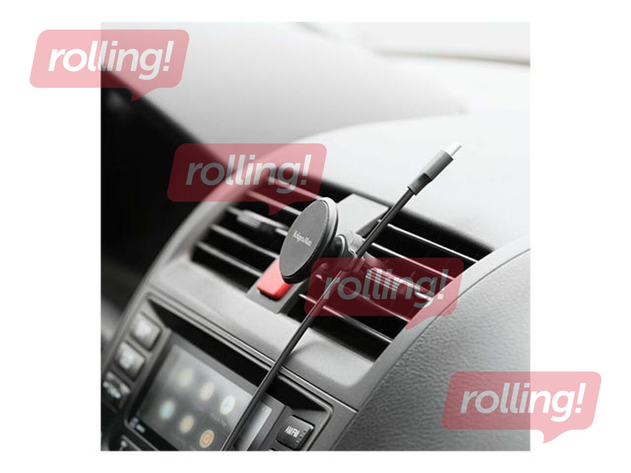 Telefonihoidik Kruger&Matz, magnetiline, kinnitatav ventilatsiooniavasse