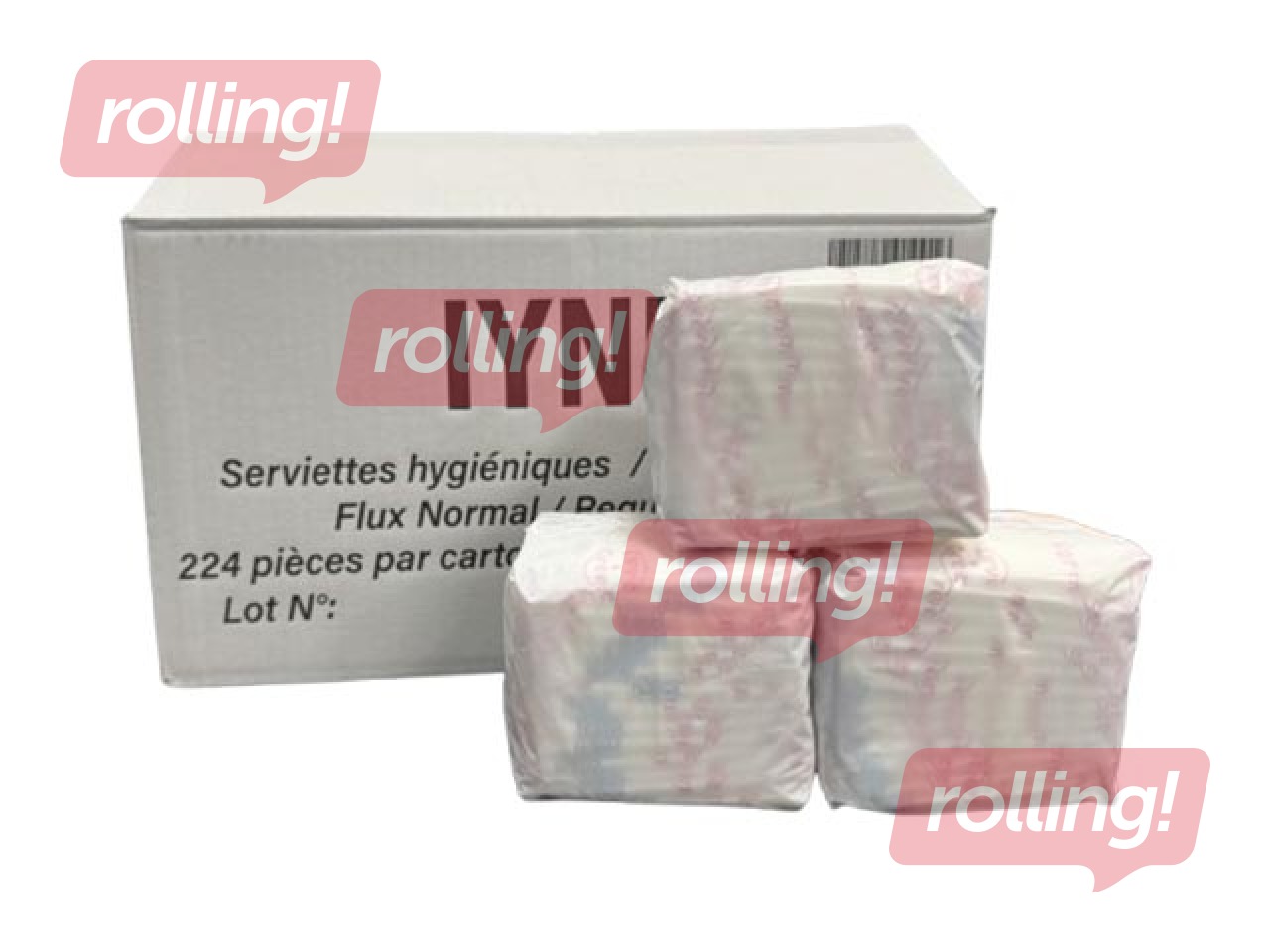 Hügieenisidemed Iyni, regular flow, 224 tk.