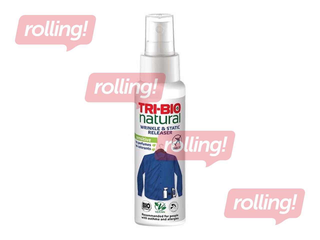 Средство для удаления складок с одежды Tri-Bio, 100мл