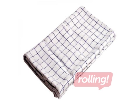 Kitchen towel, cotton, checkered, 50×100cm