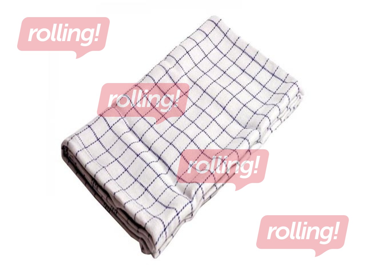 Kitchen towel, cotton, checkered, 50×100cm