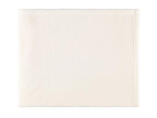 Kootud pleed 4Living Gert, valge, 125x150cm