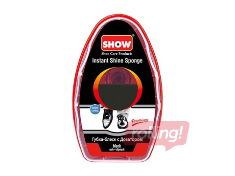 Kingakreemi svamm, Show Instant Shine, doseerijaga, must, 6ml​