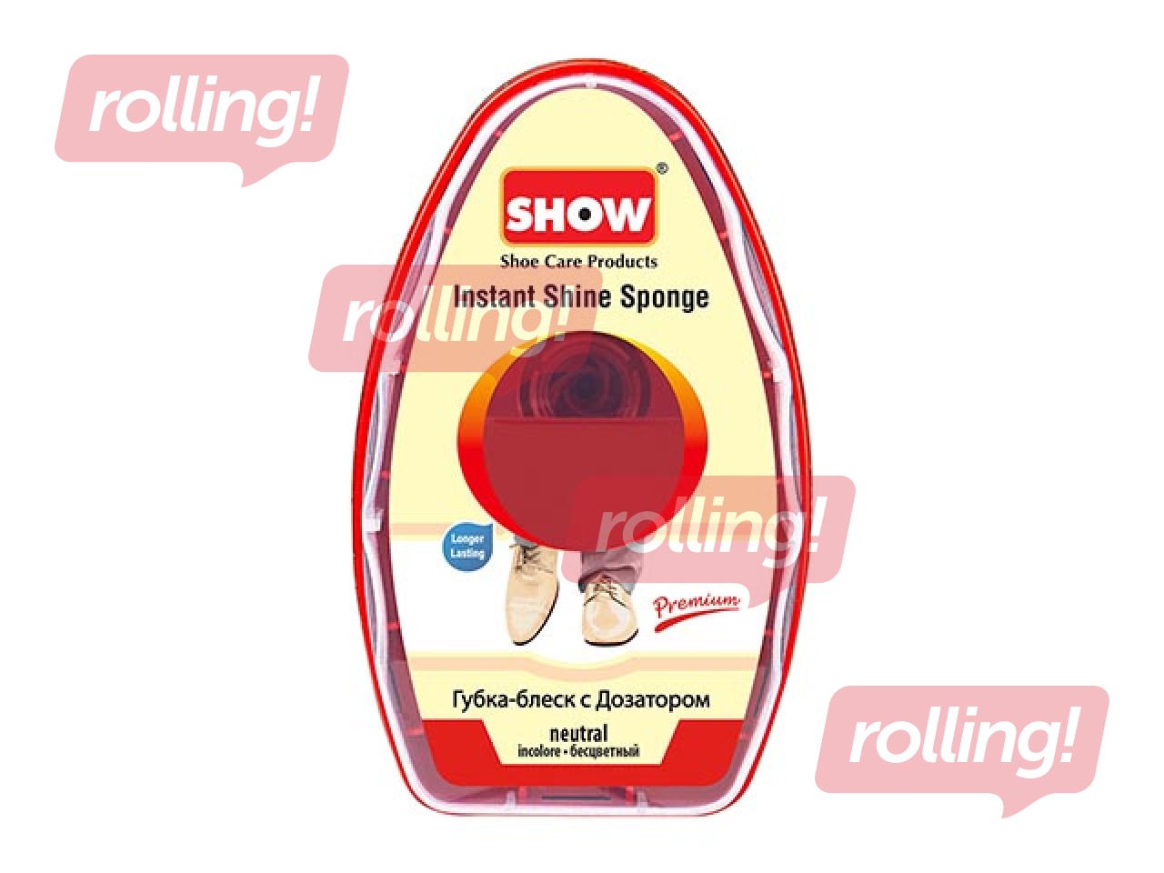 Kingakreemi svamm, Show Instant Shine, doseerijaga, värvitu, 6ml​