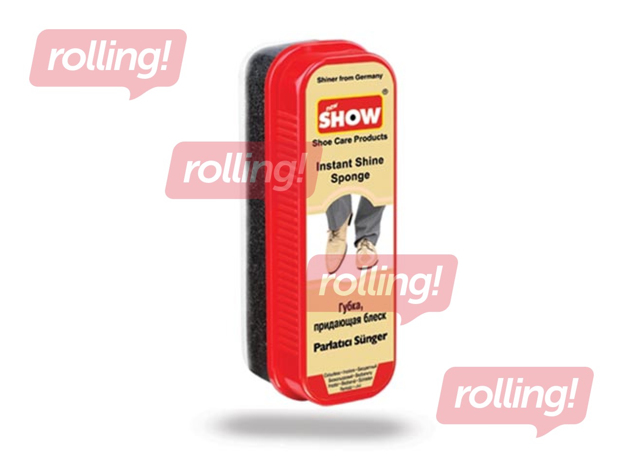 Kingapesu käsn Show Instant Shine, värvitu