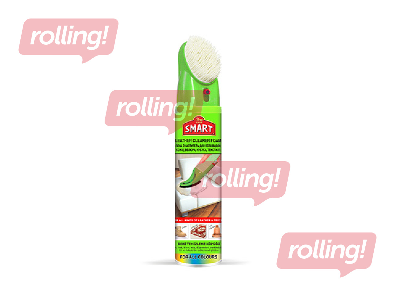 Cleaning foam, Smart, for sofas and shoes, 300ml