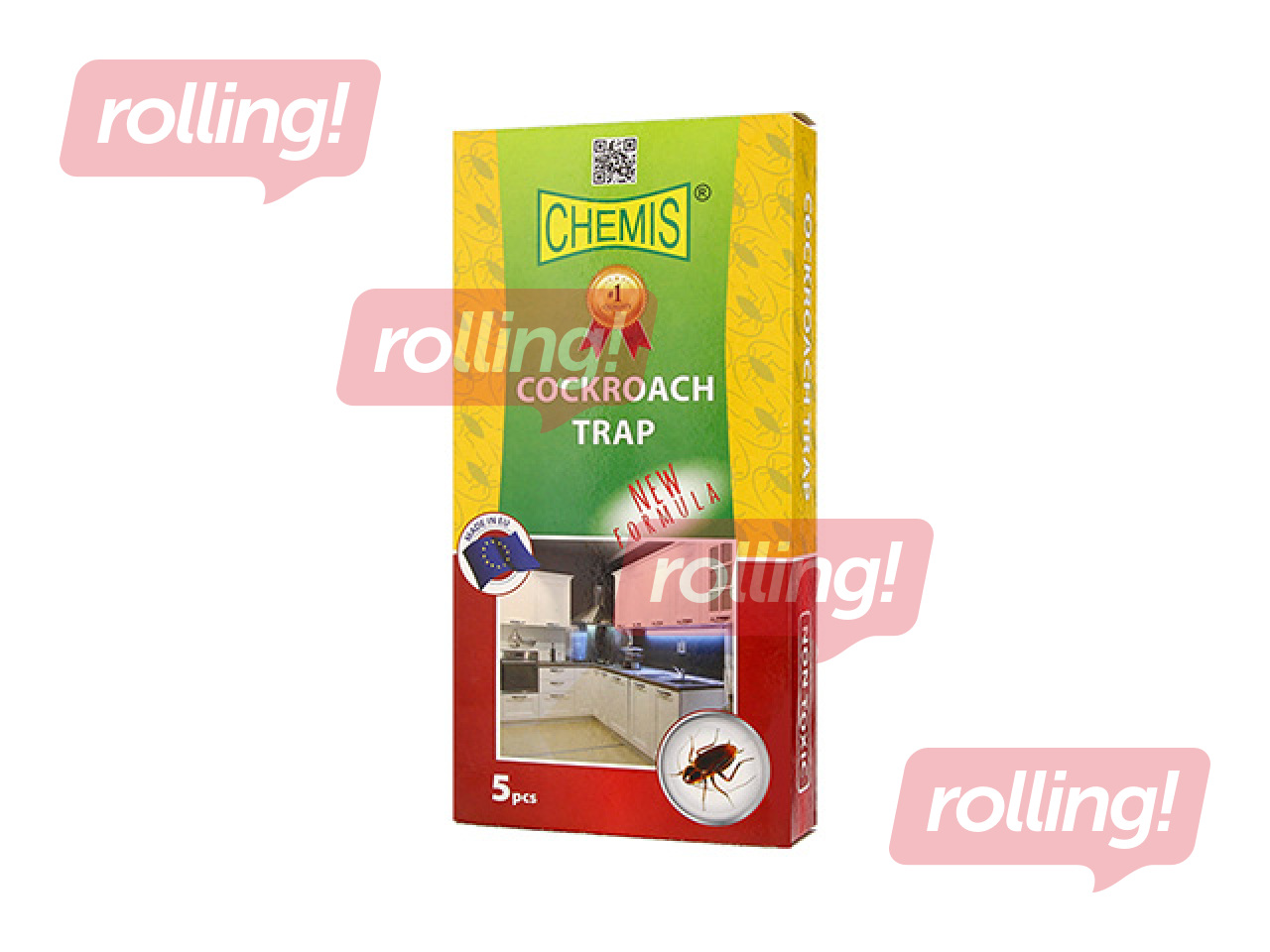 Ēsmas stacijas pret prusakiem, Chemis, 5 gab.