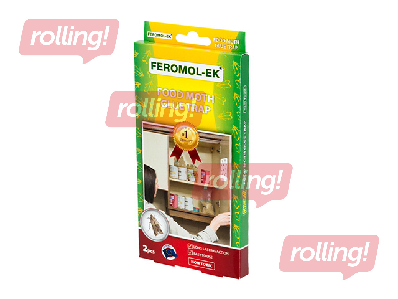 öödajaamad toidukoide vastu, Chemis, Feromol-EK, 2 tk.