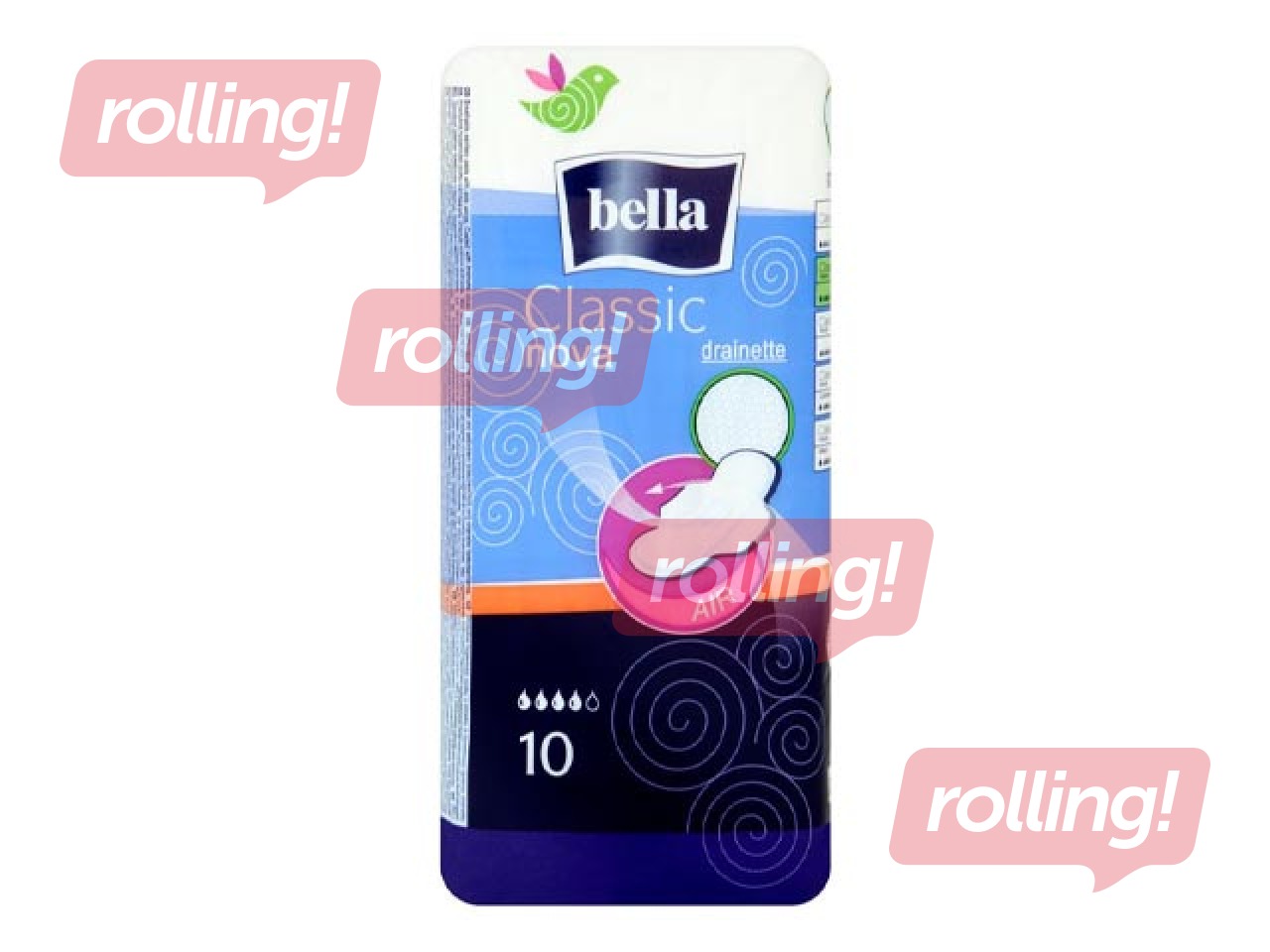 Sanitary pads Bella, Classic Nova, 10 pcs.
