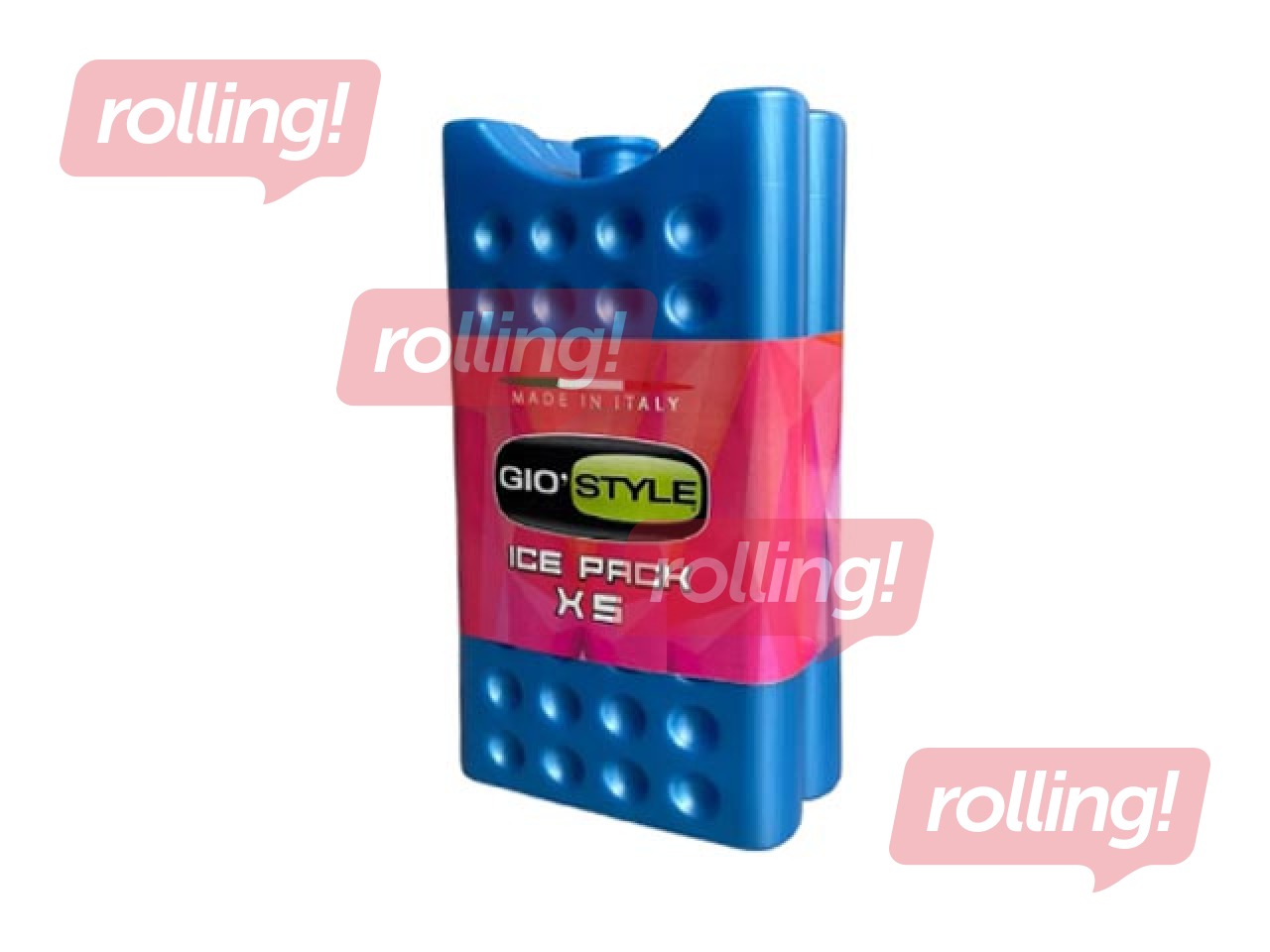 Jahutuselement GIO'Style, sinine, 8.5×5.5×14.5cm, 2 tk.