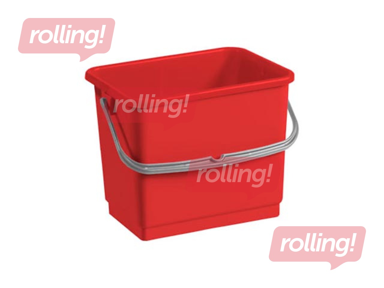 Puhastusämber, punane, 4l