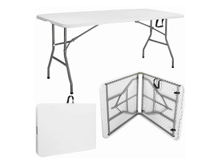 Kokkupandav laud Springos, valge, 180x74x74cm