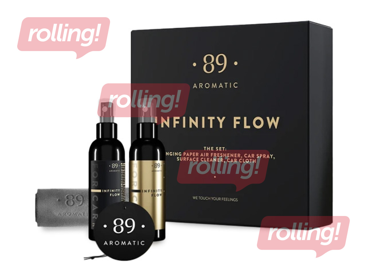 Automobiļu kopšanas komplekts Aromatic 89, Infinity Flow