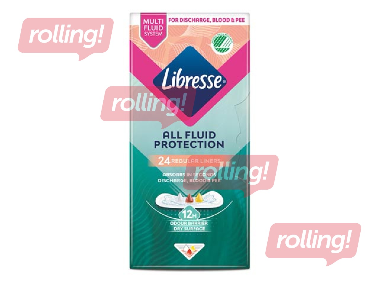 Daily Liners Libresse Dailies Extra Protection Regular, 24 pcs.