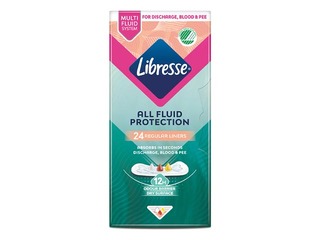 Ежедневные прокладки Libresse Dailies Extra Protection Regular, 24 шт.