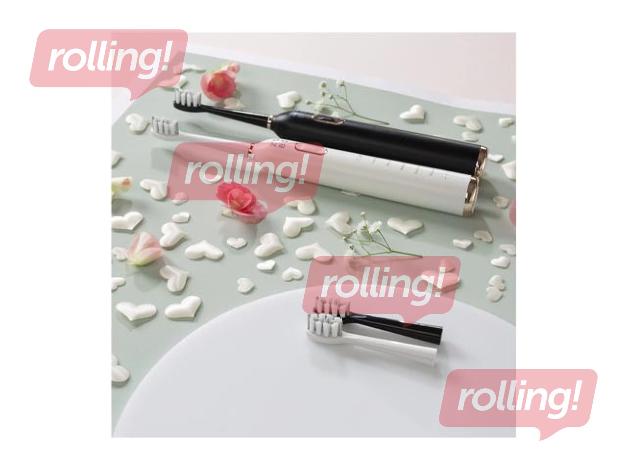 Электрическая звуковая зубная щётка, ZoBo, белая