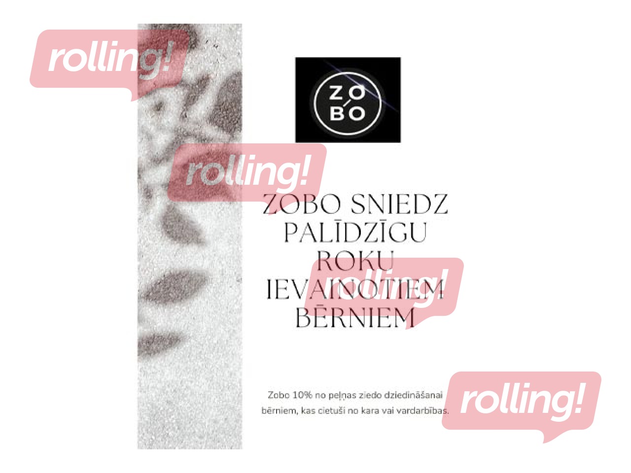 Soniline elektriline hambahari, ZoBo, valge