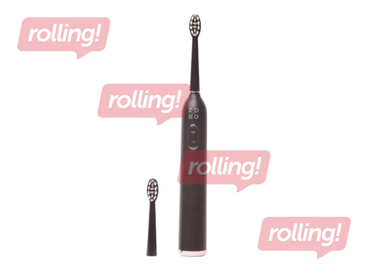 Sonic electric toothbrush, ZoBo, black