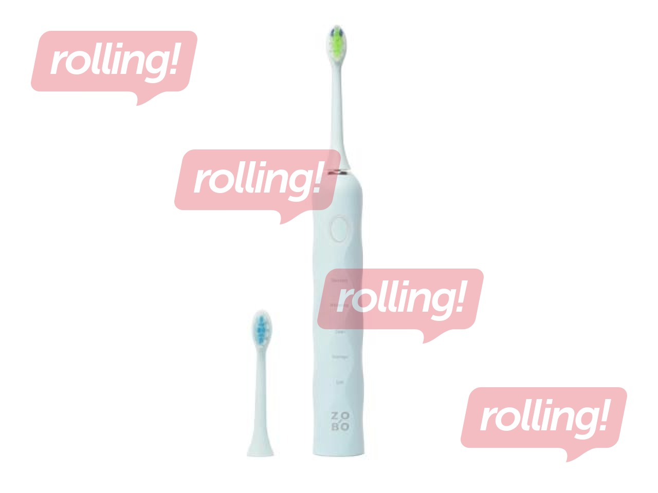 Soniline elektriline hambahari, ZoBo, helesinine