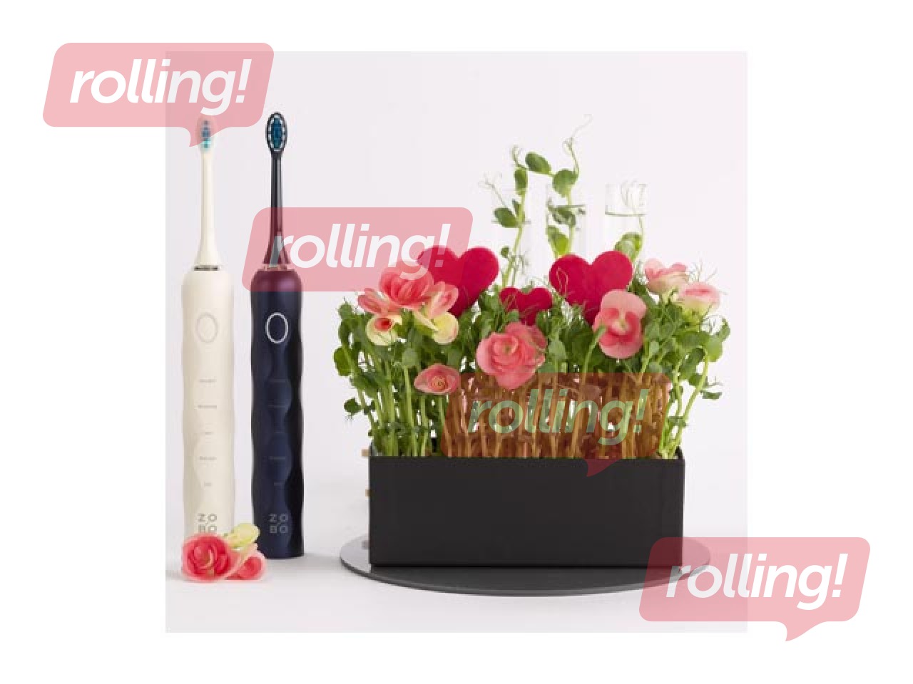 Elektriskā zobu birste soniskā, ZoBo, tumši zila