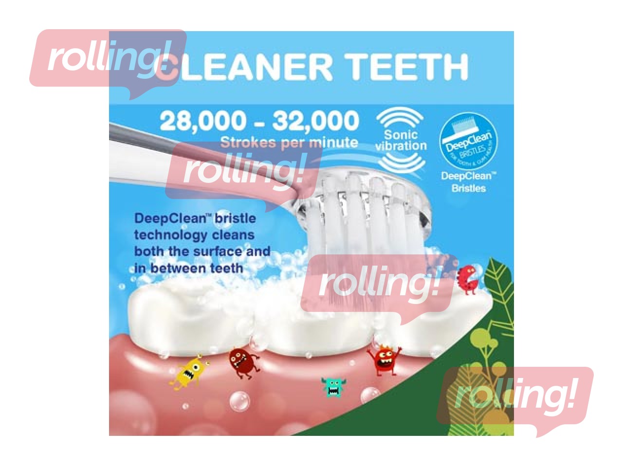 Soniline elektriline hambahari Brush-baby, WildOnes Koala, 0–10 aastat