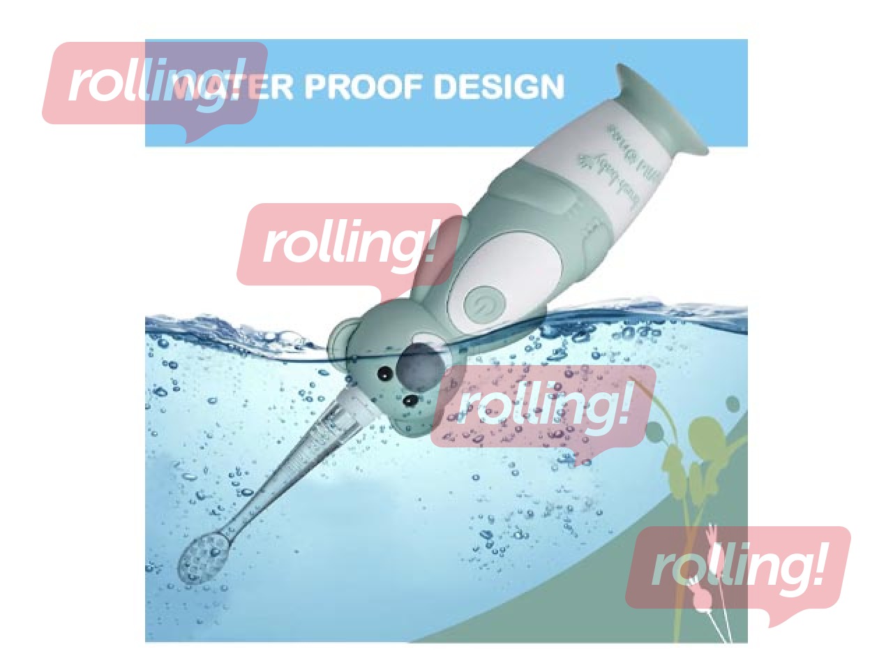 Soniline elektriline hambahari Brush-baby, WildOnes Koala, 0–10 aastat