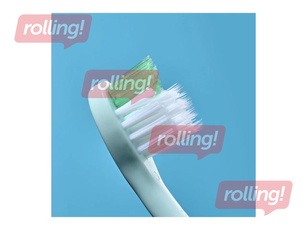 Zobu birste Flossbrush Brush-baby, 0-3 gadi, dubultpaka