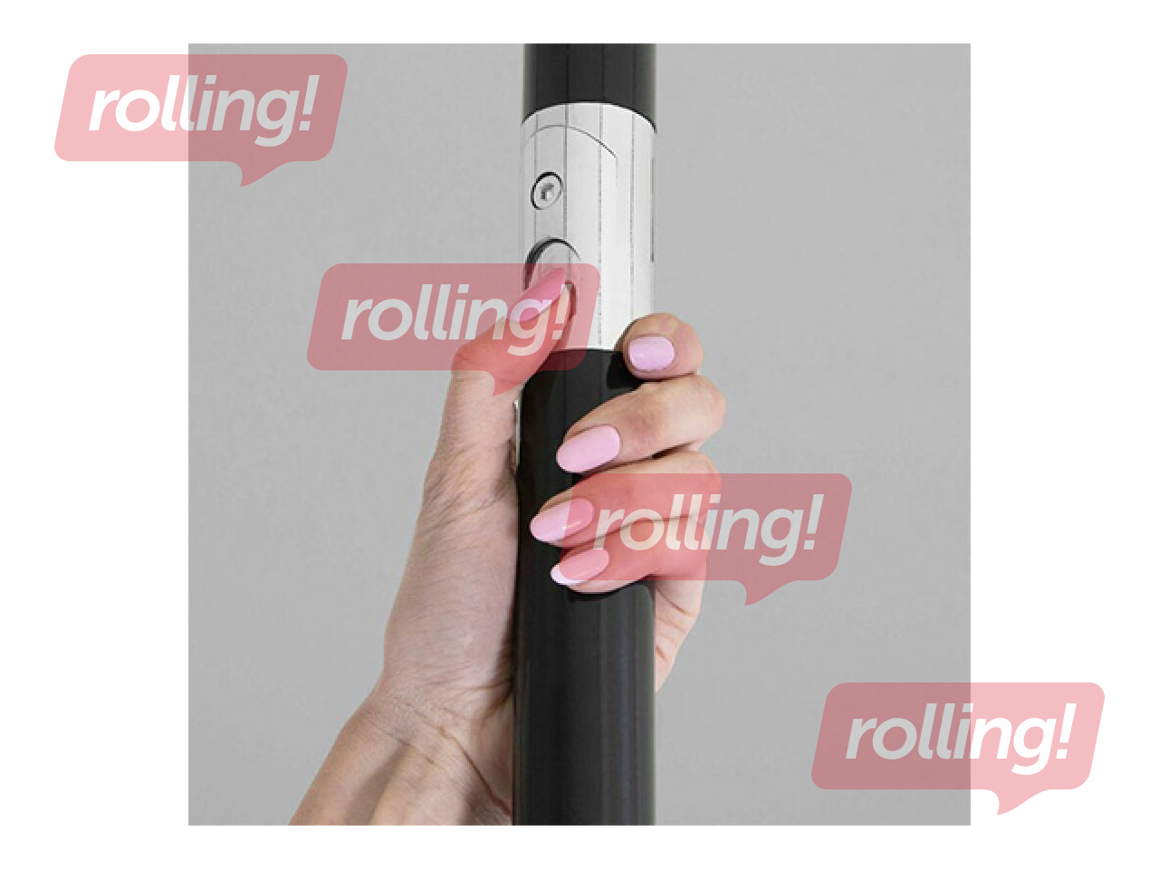 Aia päikesevari Springos, hall, must raam, 2.5m