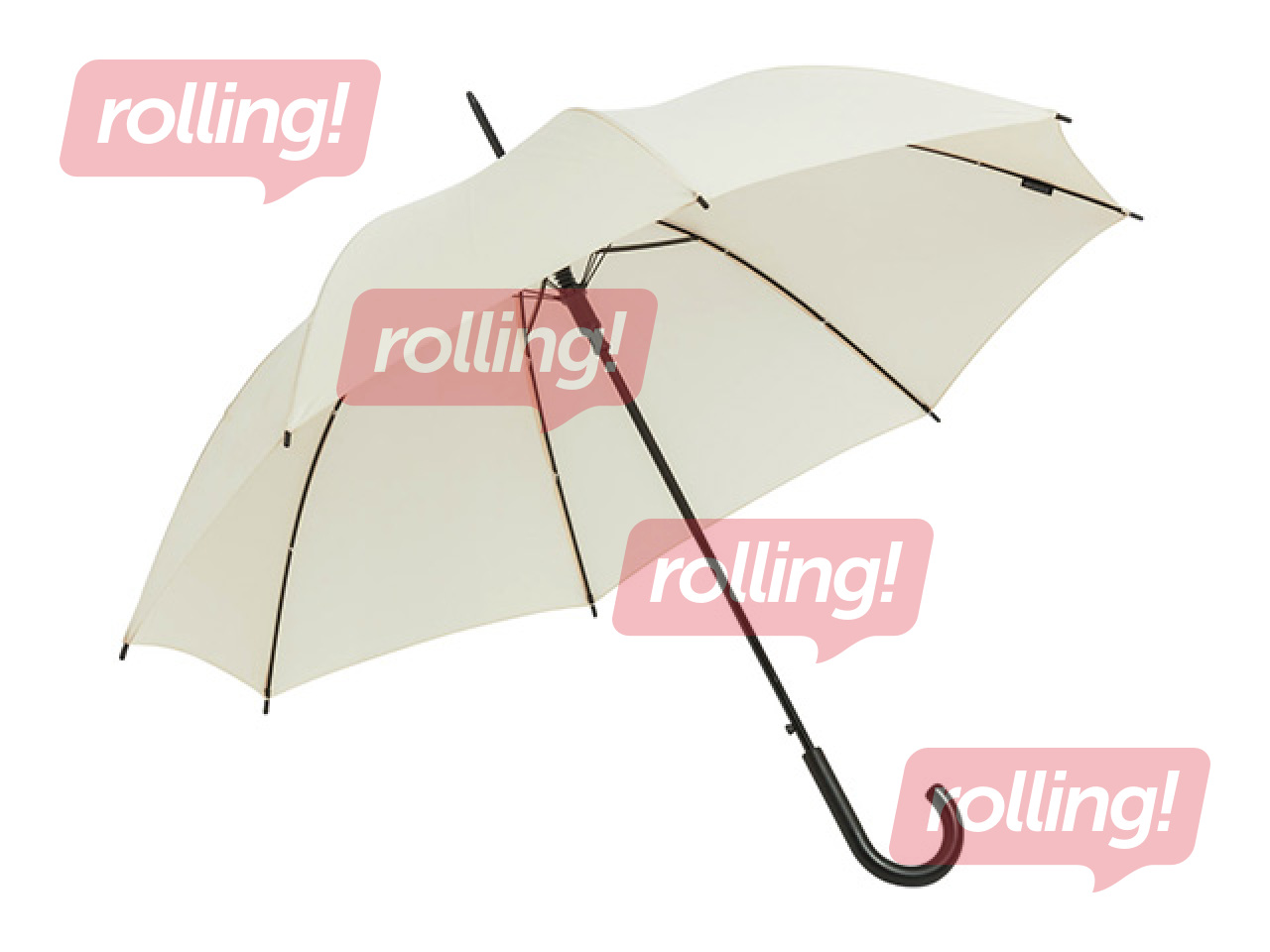 Umbrella Sual, Light Beige, 87cm/Ø105cm